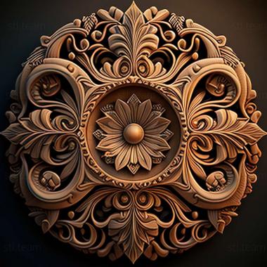 3D model ornate (STL)